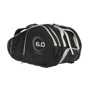 Black pickleball bag with '6.0' branding on a white background