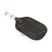Pickleball paddle with 'Quartz' branding on a white background