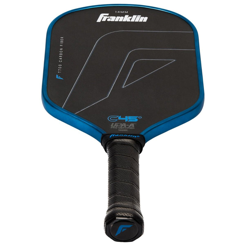 Franklin C45° Carbon Fiber Hybrid 14mm Paddle - Blue