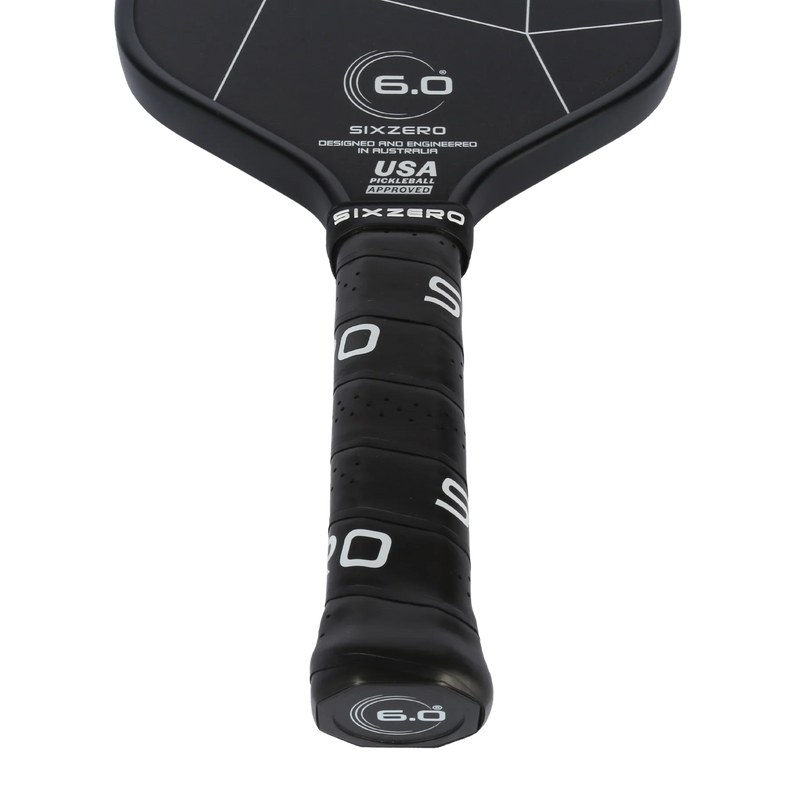 Six Zero Double Black Diamond Control 15mm Paddle - Elongated White