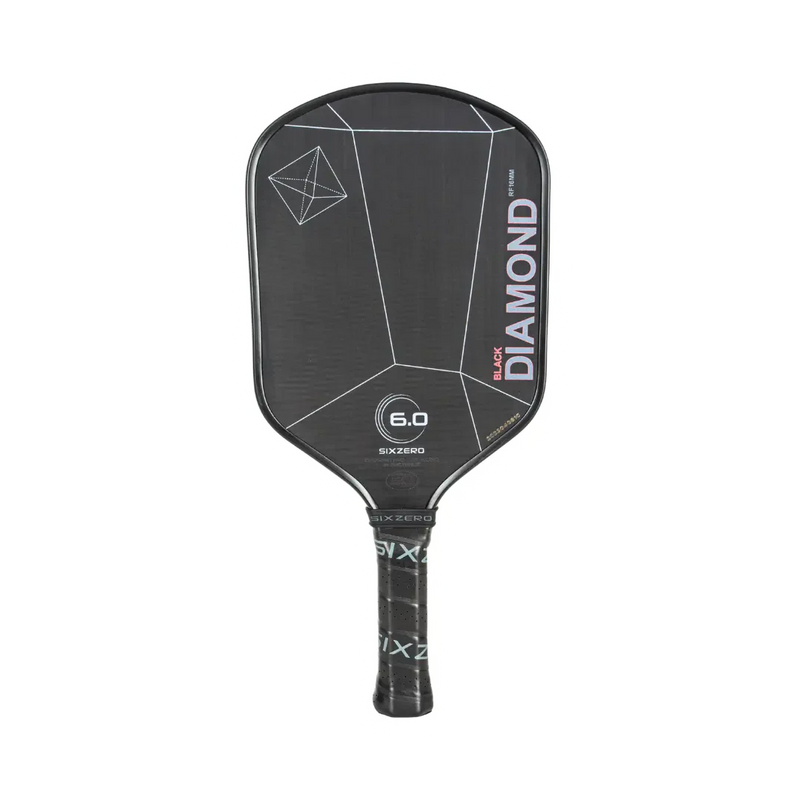 Black Diamond pickleball paddle on a white background