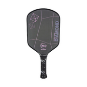 Pickleball paddle with 'Diamond' branding on a white background