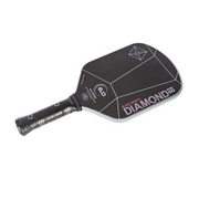 Black Diamond pickleball paddle on a white background