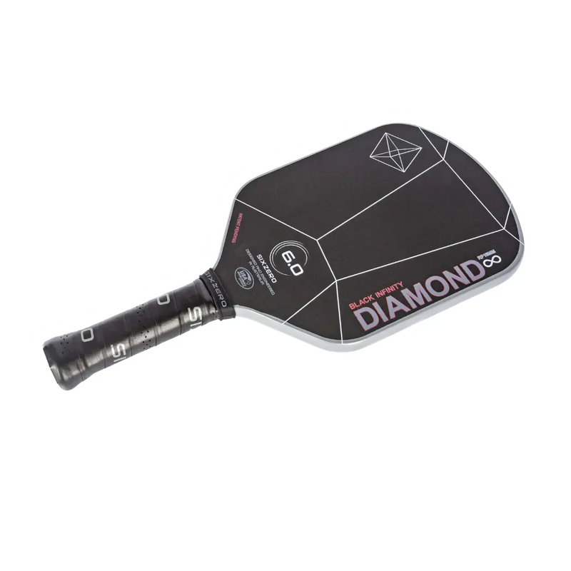 Black Diamond pickleball paddle on a white background