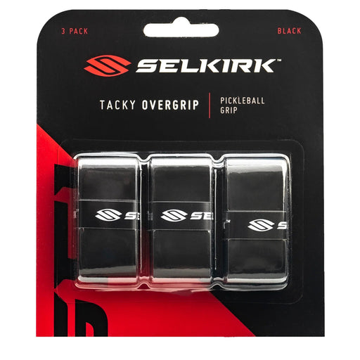 Pack of Selkirk pickleball overgrips with packaging on a white background