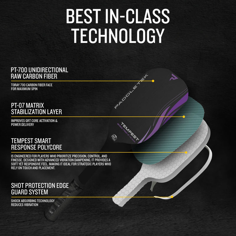 Paddletek Tempest Wave Pro-C 14.3mm Paddle - Aurora