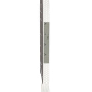 Close-up of a golf club shaft with measurement scale on a white background