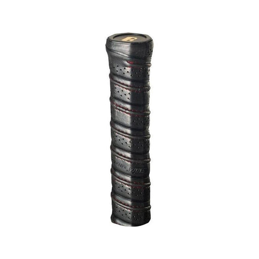 Black textured grip on a white background