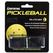 Gamma Pickleball PB Lite Grip packaging on a black background
