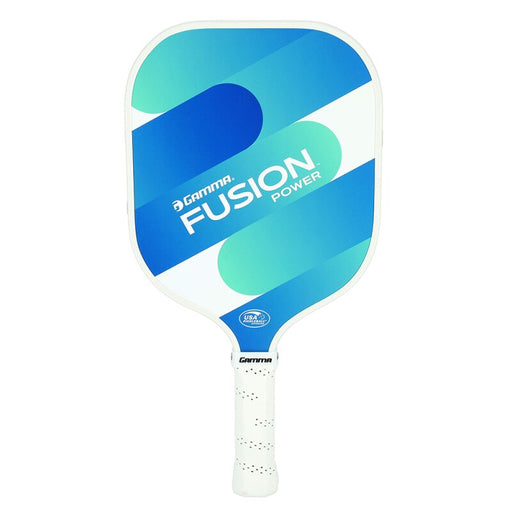 Gamma Fusion Power pickleball paddle on a white background