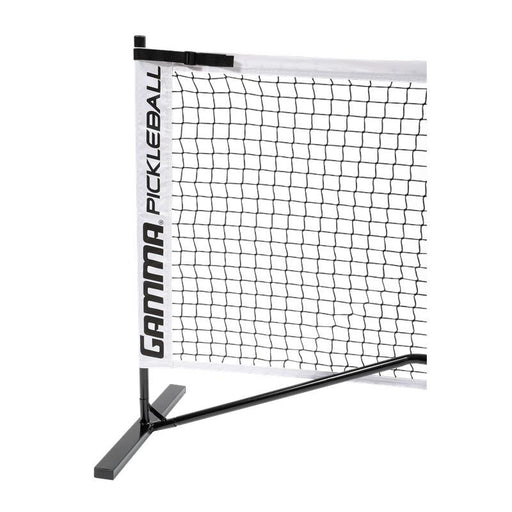 Gamma pickleball net on a white background