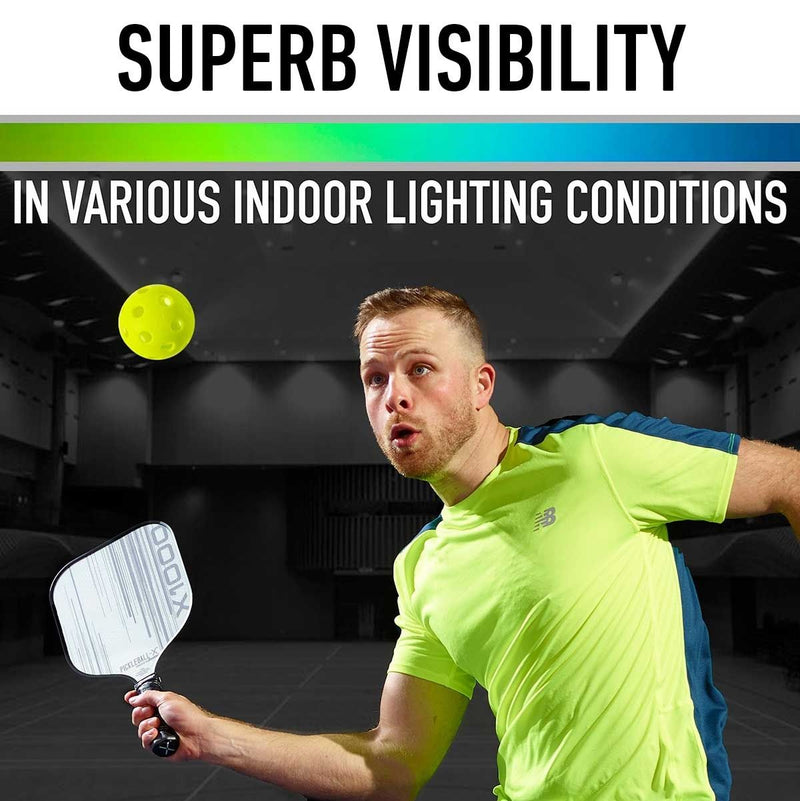 Franklin Pickleball X-26 Indoor Ball - 3 Pack Lime Green