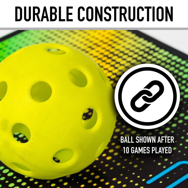 Franklin Pickleball X-26 Indoor Ball - 3 Pack Lime Green