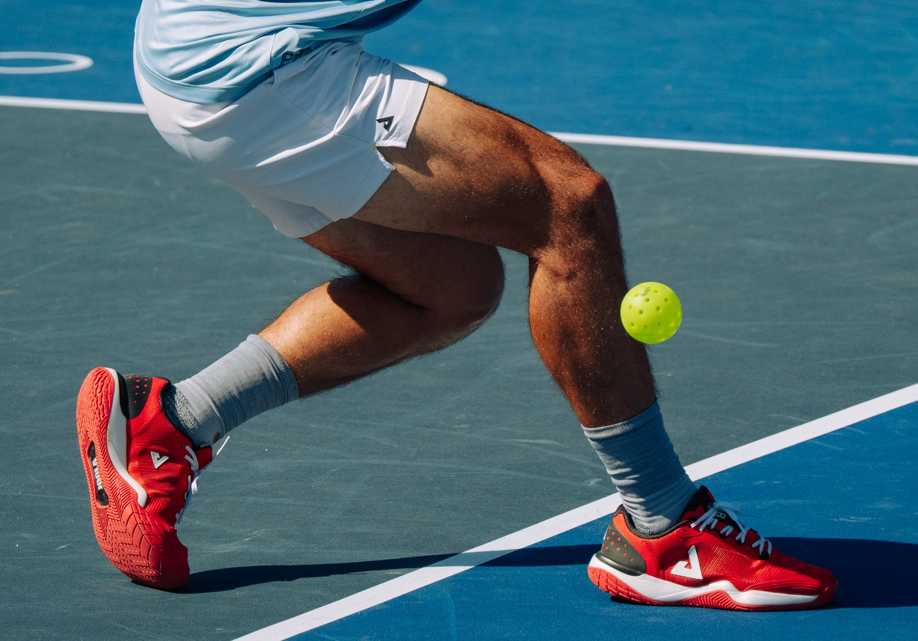 The importance of the correct footwear for pickleball.