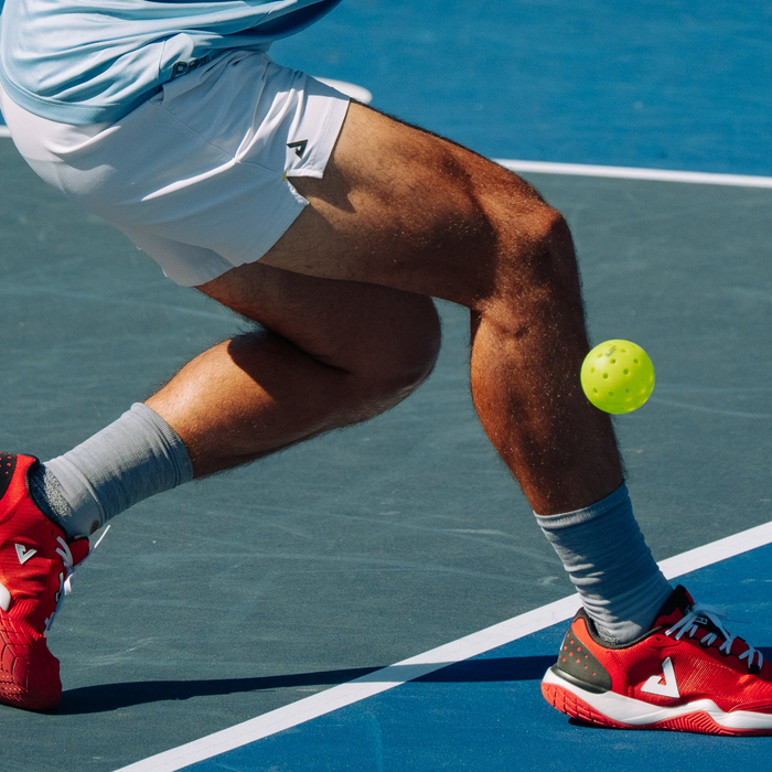 The importance of the correct footwear for pickleball.