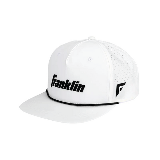 Franklin Performance Snapback Hat - White/Black