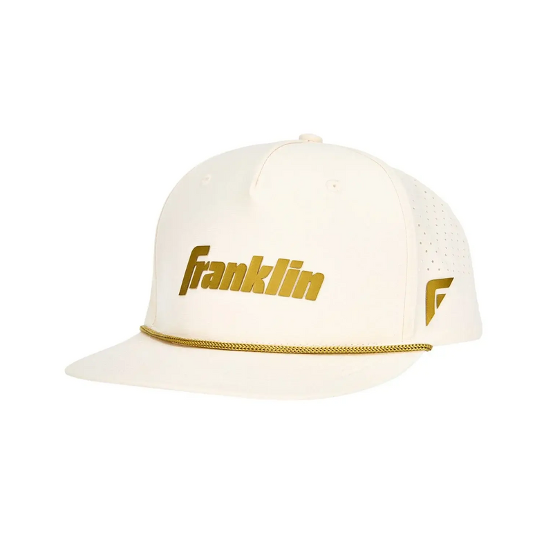 Franklin Performance Snapback Hat - Vanilla/Gold