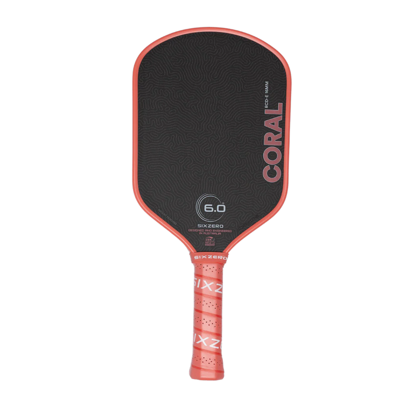 Six Zero Coral 16mm Elongated Paddle - Coral Pink