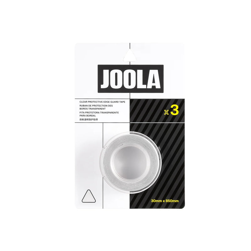 Joola clear protective edge guard tape packaging on a white background