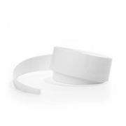 White wristband on a white background