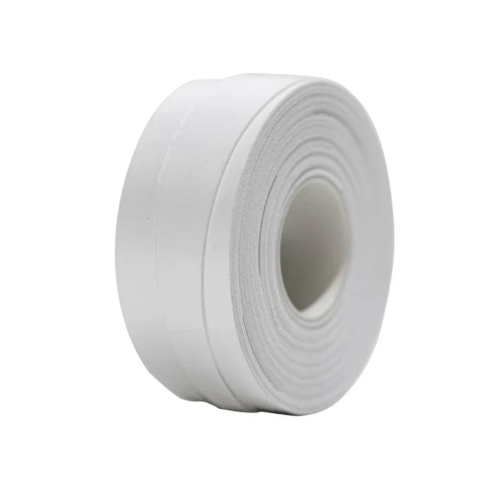 Roll of white tape on a white background