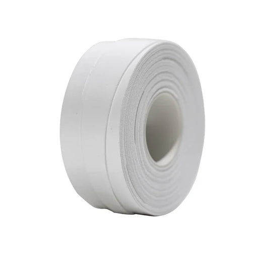 Roll of white tape on a white background
