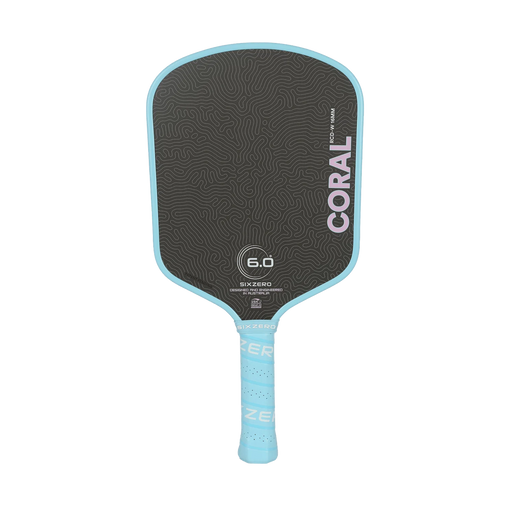 Six Zero Coral 16mm Lightweight Widebody Paddle - Misty Blue