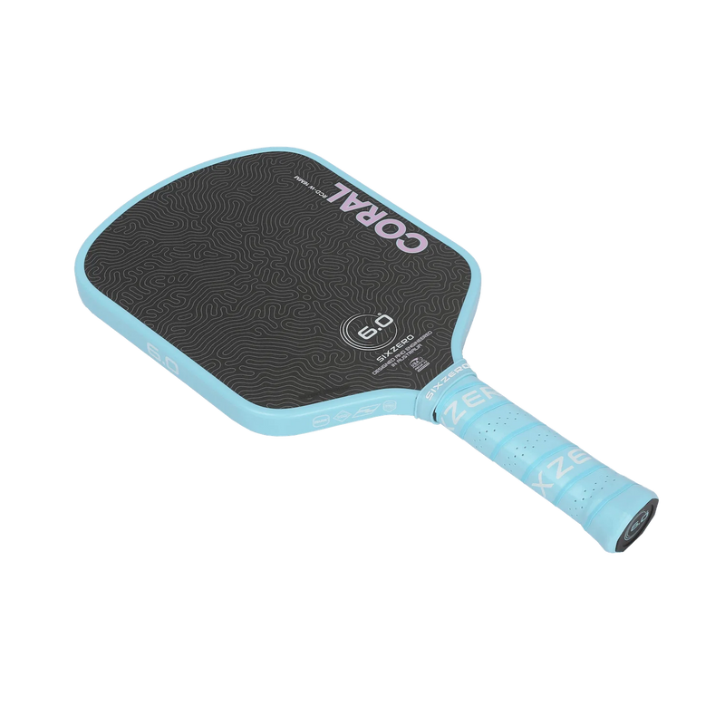 Six Zero Coral 16mm Lightweight Widebody Paddle - Misty Blue