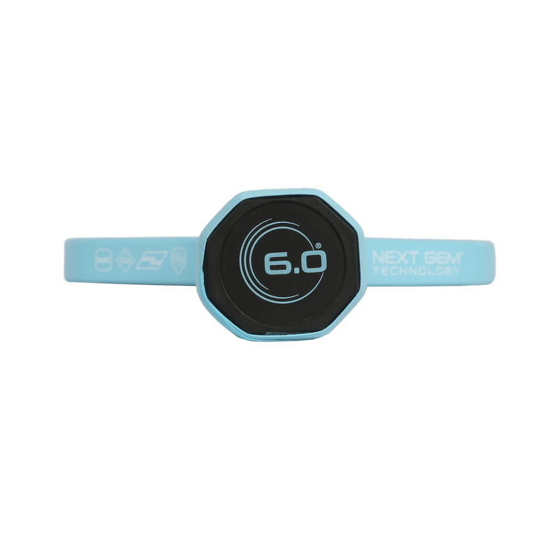Six Zero Coral 16mm Lightweight Hybrid Paddle - Misty Blue