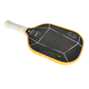 Pickleball paddle with 'Quartz' branding on a white background