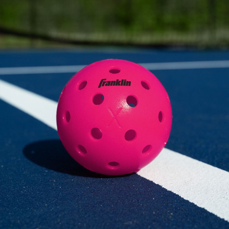 Franklin Pickleball X-40 Outdoor Ball - 3 Pack Pink