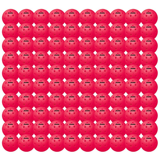 Franklin Pickleball X-40 Outdoor Ball - 100 Pack Pink