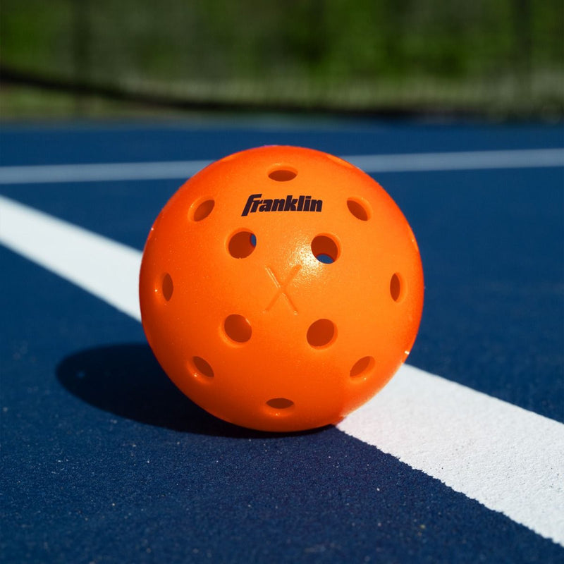 Franklin Pickleball X-40 Outdoor Ball - 100 Pack Lava