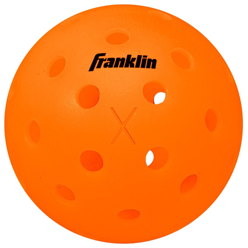 Franklin Pickleball X-40 Outdoor Ball - 100 Pack Lava