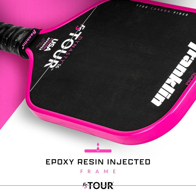 Franklin FS Tour Dynasty Pickleball 16mm Paddle - Pink