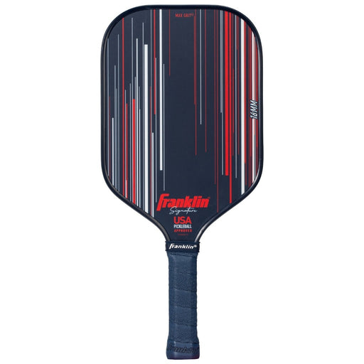 Pickleball paddle with Franklin Sports branding on a white background