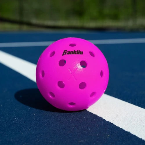 Franklin Pickleball X-40 Outdoor Ball - 3 Pack Purple