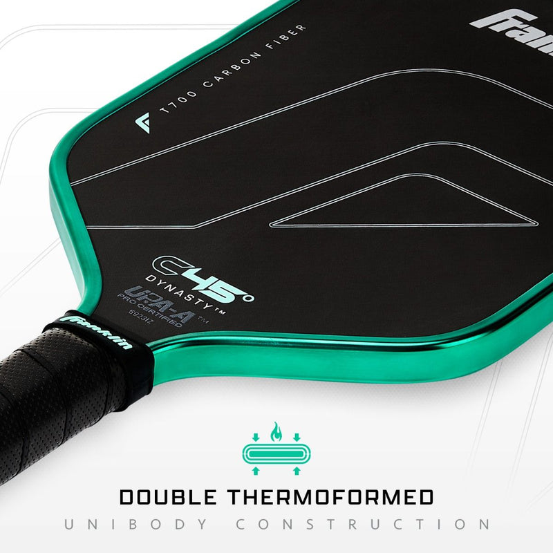 Franklin C45° Carbon Fiber Dynasty Series 16mm Pickleball Paddle - Mint