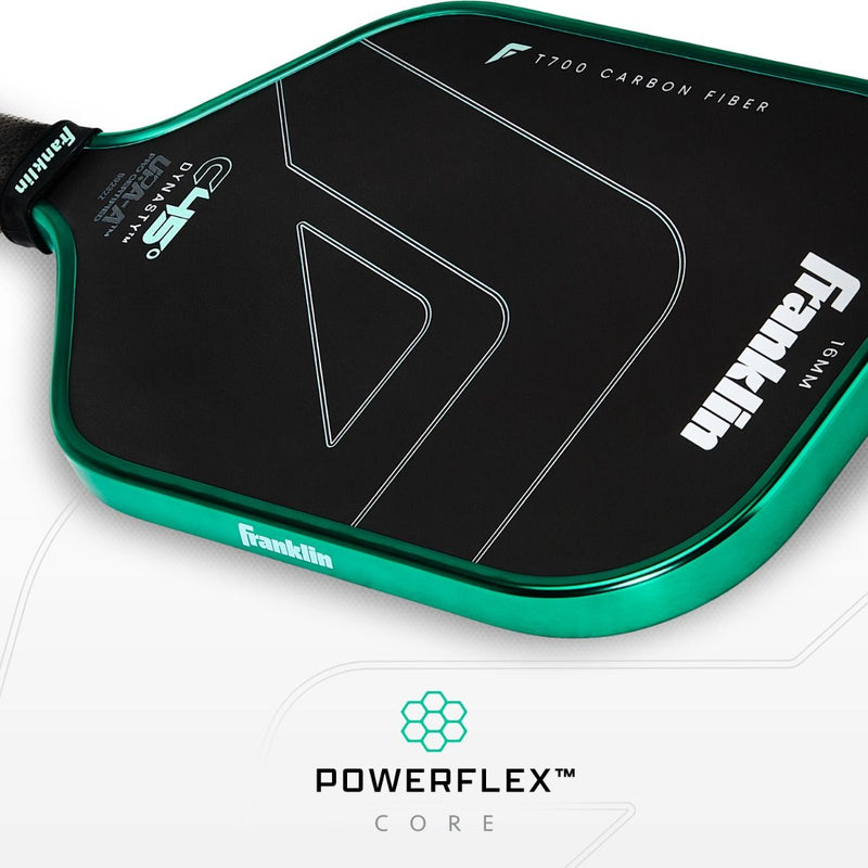 Franklin C45° Carbon Fiber Dynasty Series 16mm Pickleball Paddle - Mint