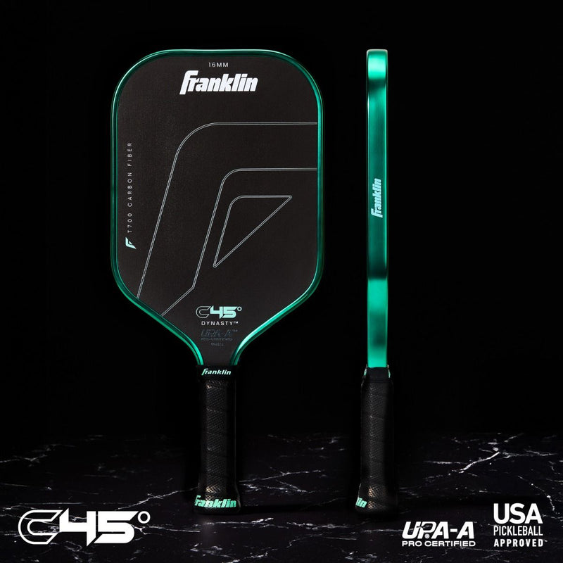 Franklin C45° Carbon Fiber Dynasty Series 16mm Pickleball Paddle - Mint