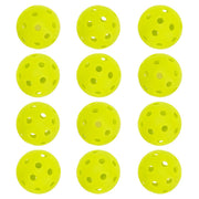 Franklin Mini Training Pickleballs - 12 Pack Optic Yellow