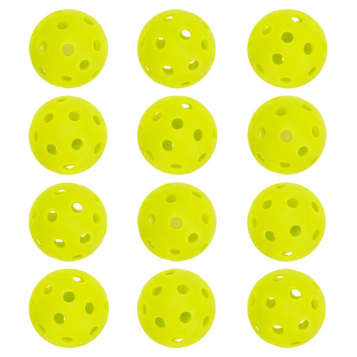 Franklin Mini Training Pickleballs - 12 Pack Optic Yellow