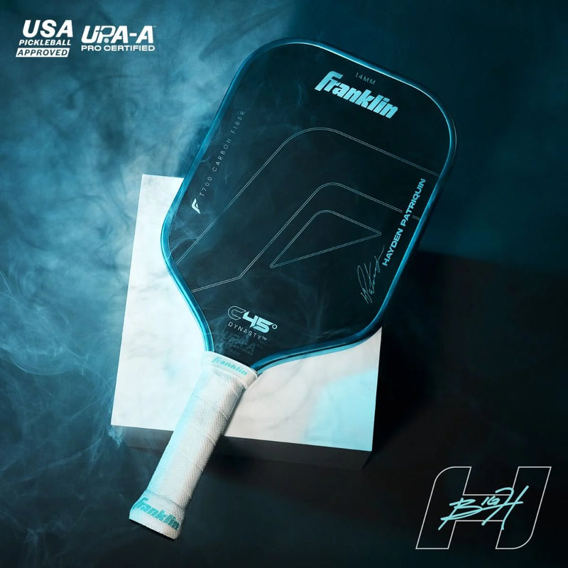 Franklin C45° Carbon Hayden Patriquin Series 14mm Pickleball Paddle - Laguna