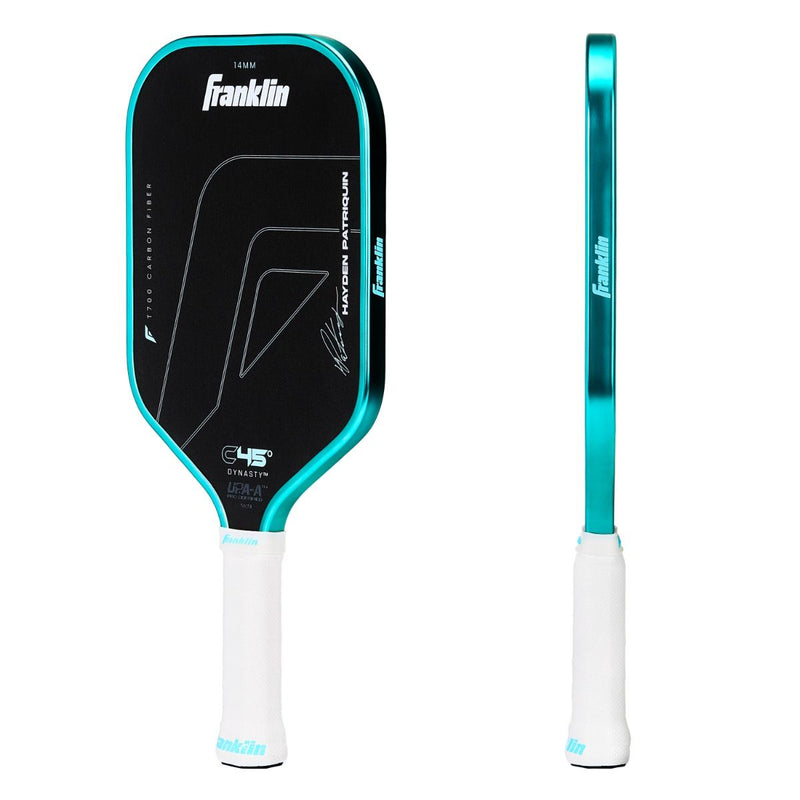 Franklin C45° Carbon Hayden Patriquin Series 14mm Pickleball Paddle - Laguna