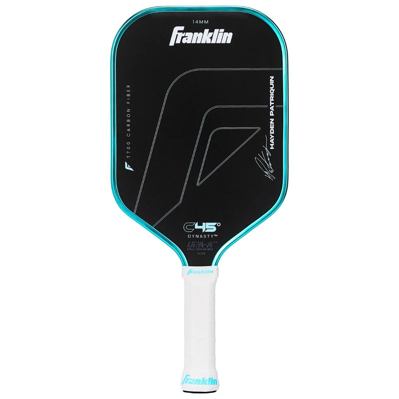 Franklin C45° Carbon Hayden Patriquin Series 14mm Pickleball Paddle - Laguna