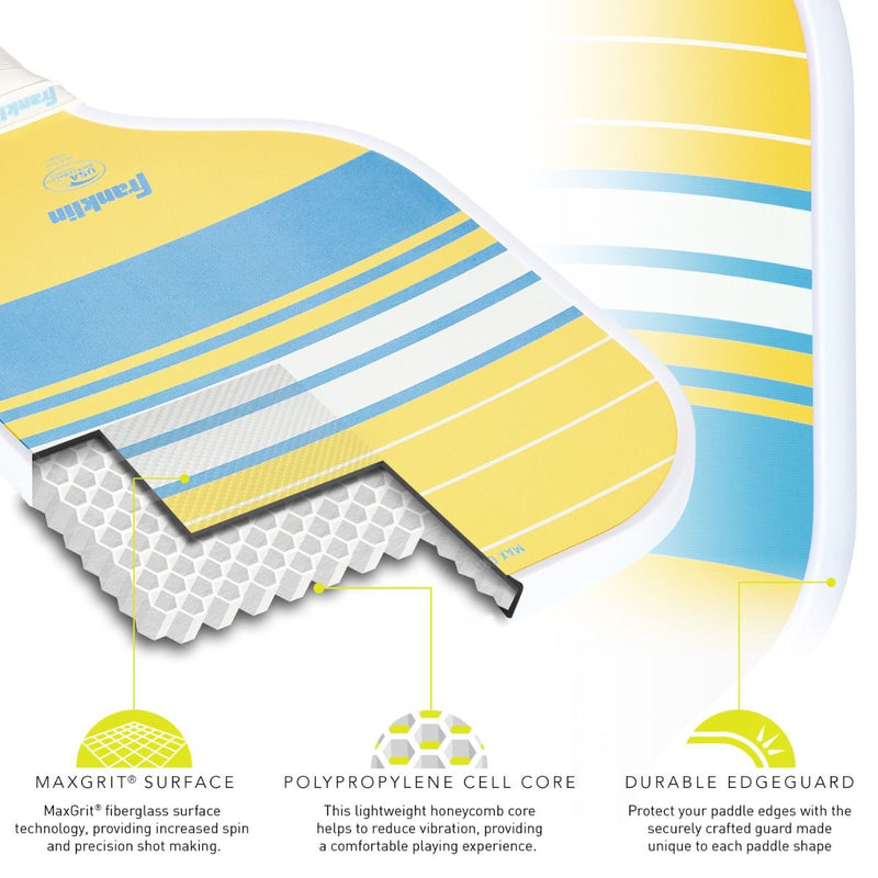 Franklin Nash Lifestyle Pickleball Paddle - Yellow