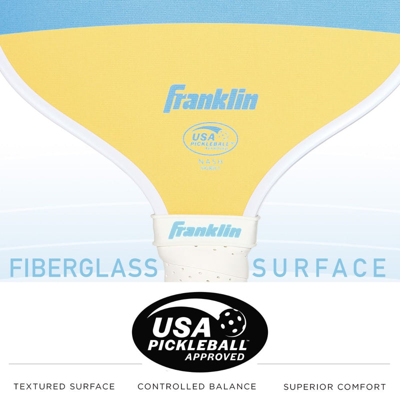 Franklin Nash Lifestyle Pickleball Paddle - Yellow