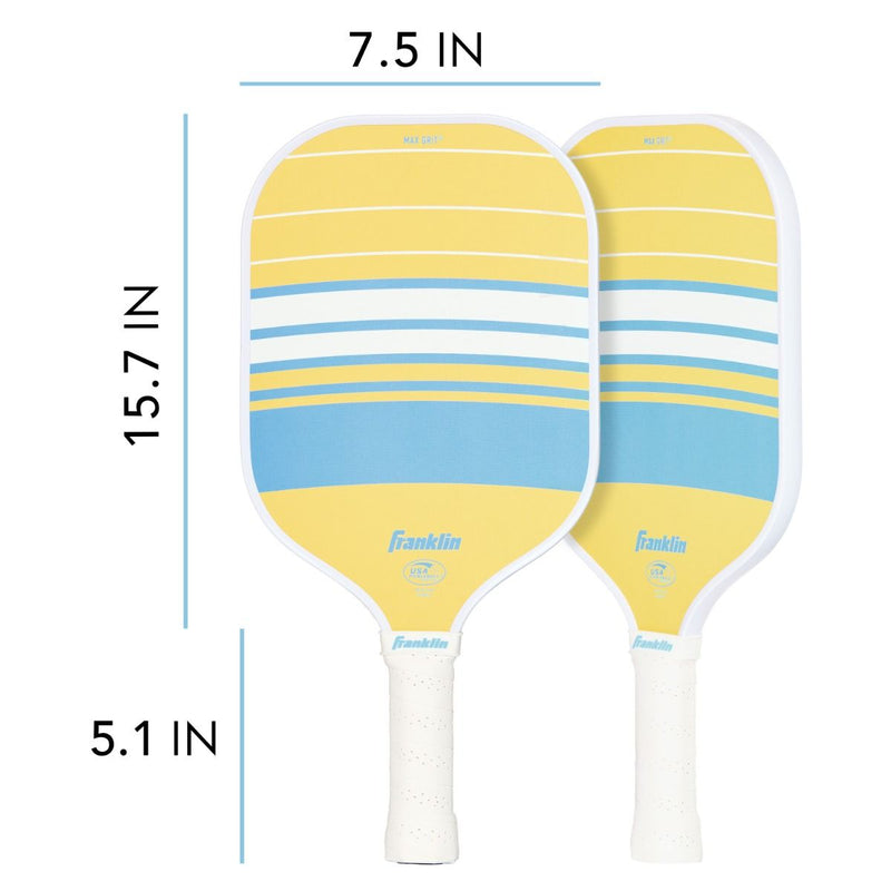 Franklin Nash Lifestyle Pickleball Paddle - Yellow