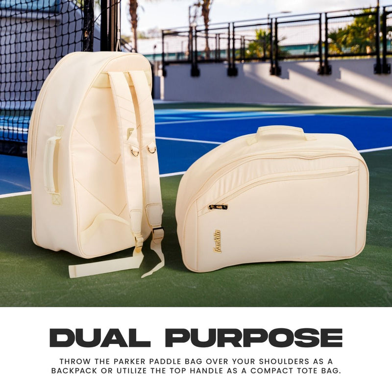 Franklin Parker Pickleball Paddle Bag - Vanilla