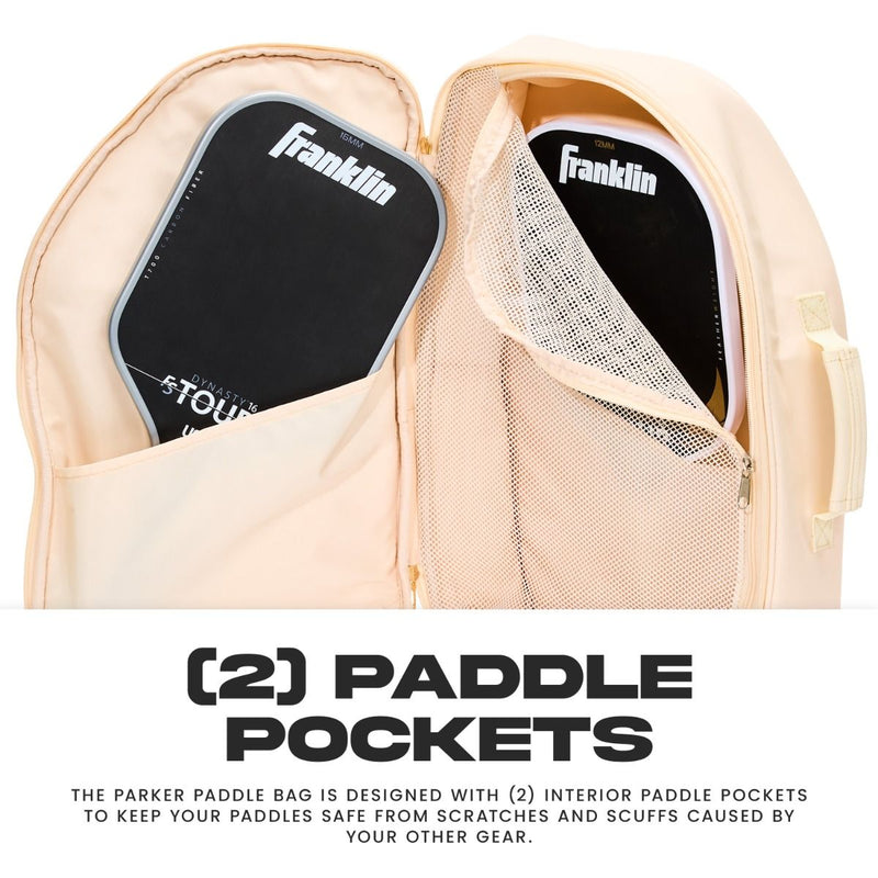 Franklin Parker Pickleball Paddle Bag - Vanilla